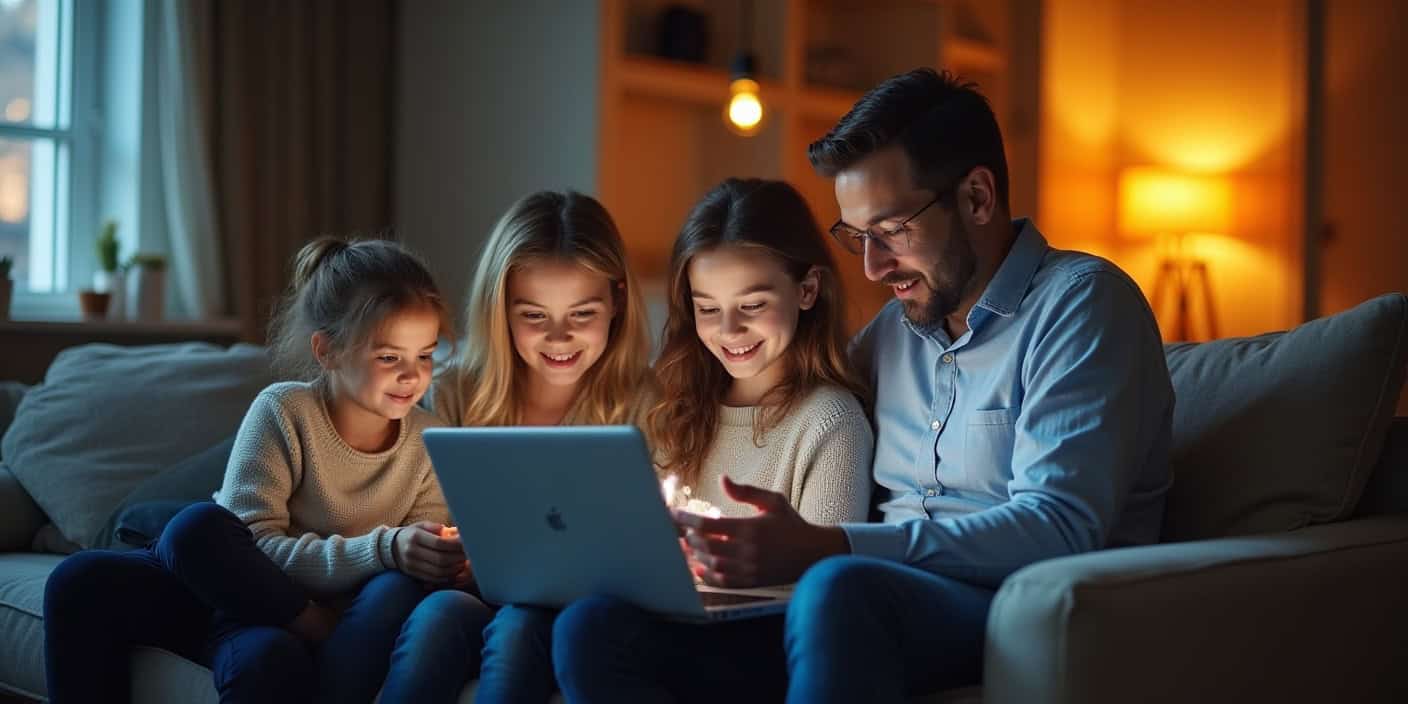 Technikberatung für Familien – Beratung mit Kindern und Eltern vor digitalen Geräten