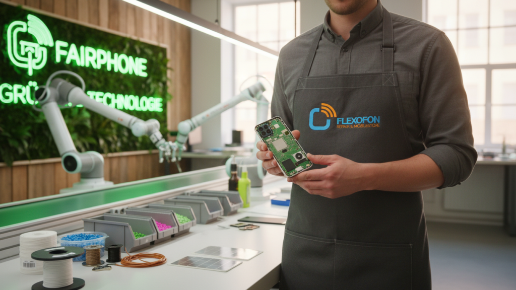 Nachhaltige Smartphone-Produktion 2026 mit Fairphone und grüner Technologie