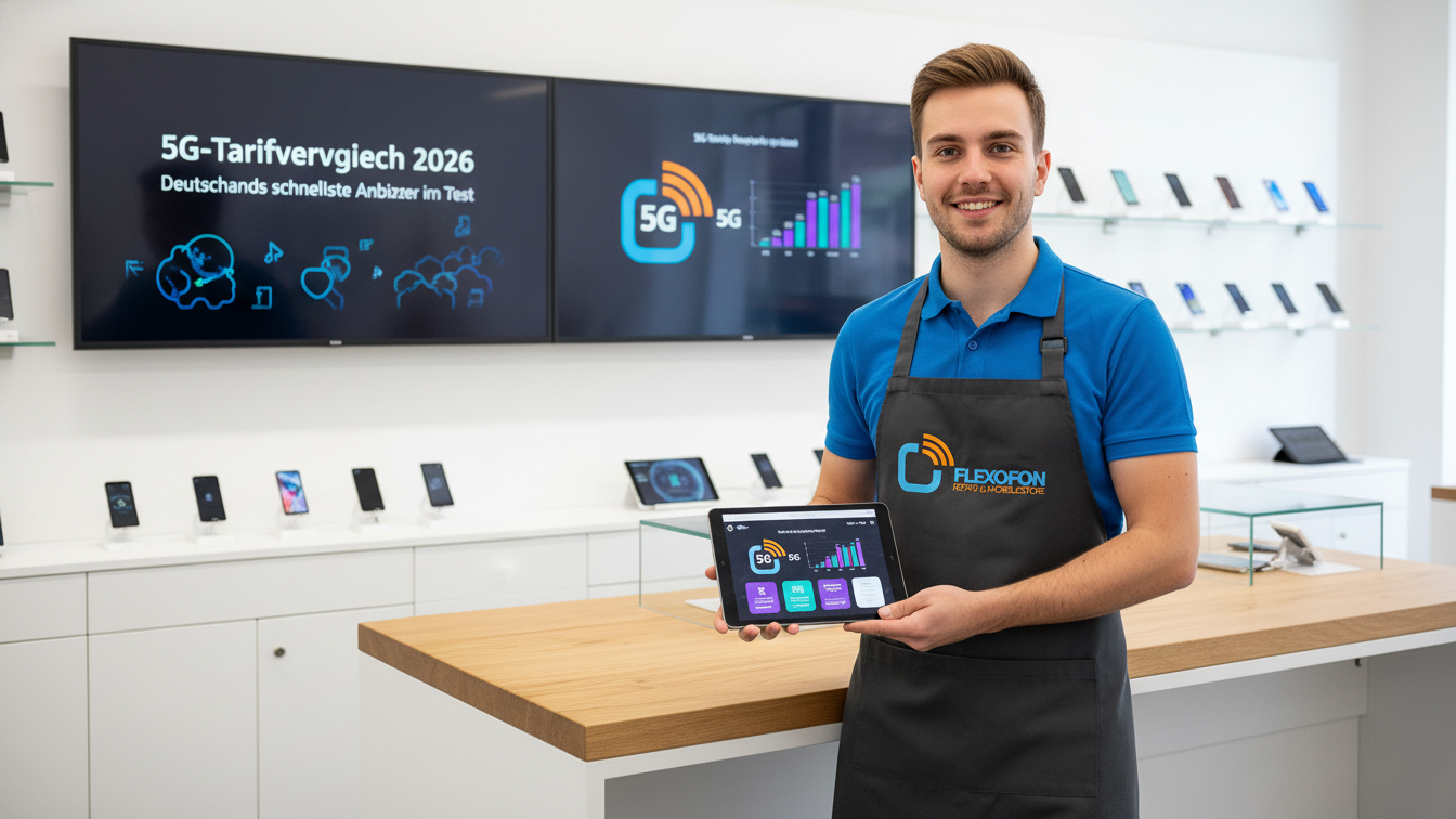 Blogs 3 5G-Tarifvergleich 2026 – Deutschlands schnellste Anbieter im Test